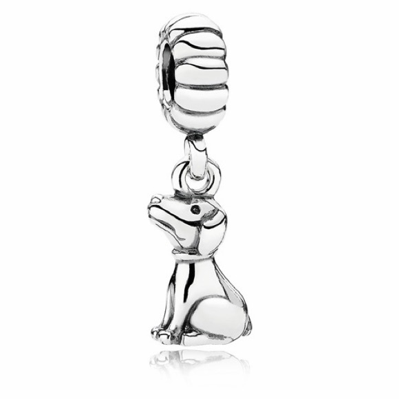 RETIRED Pandora Sterling Silver “Buddy the Dog” Charm - Picture 2 of 2